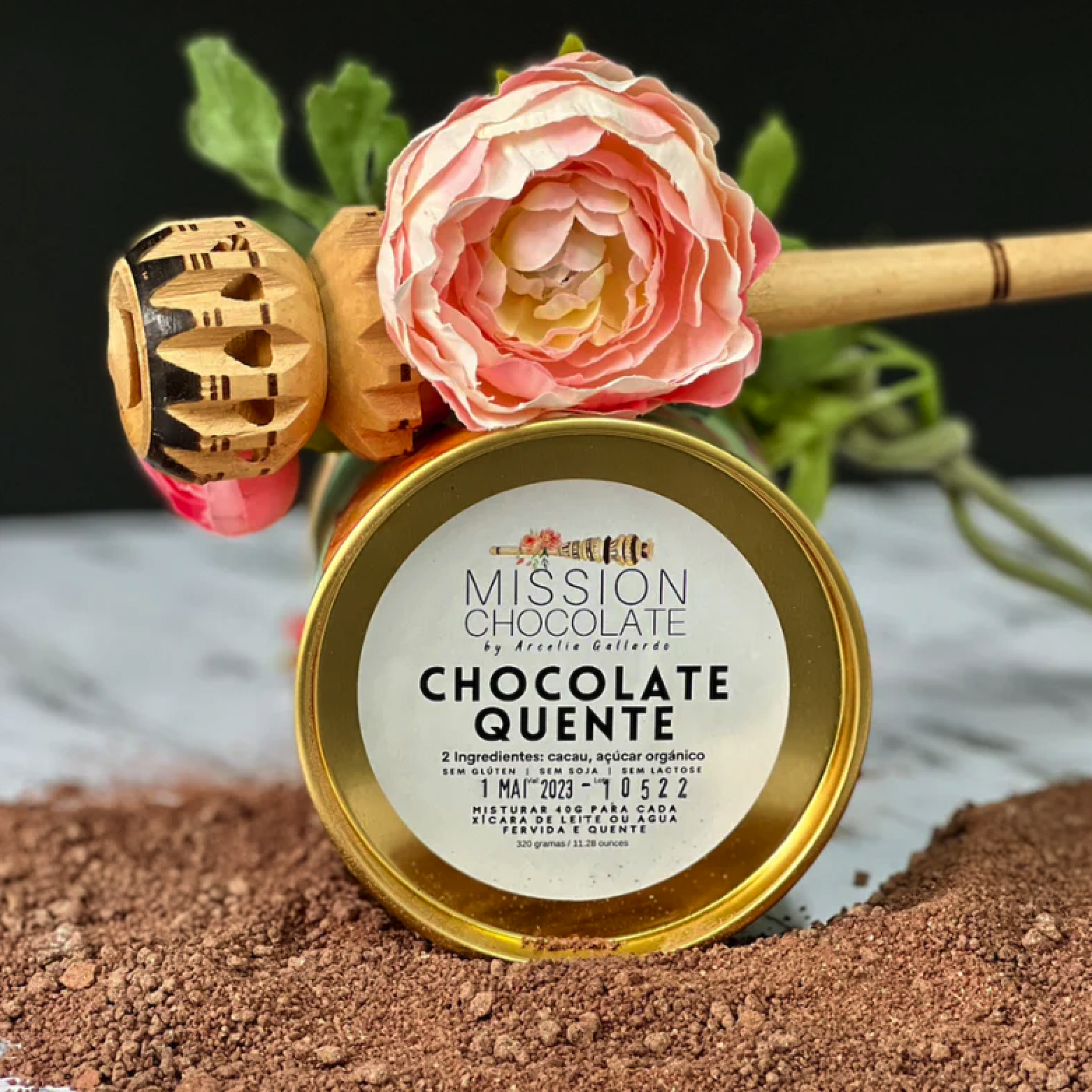 MISSION CHOCOLATE ミッションチョコレート ホットチョコレートパウダー 320g（Chocolate quente）