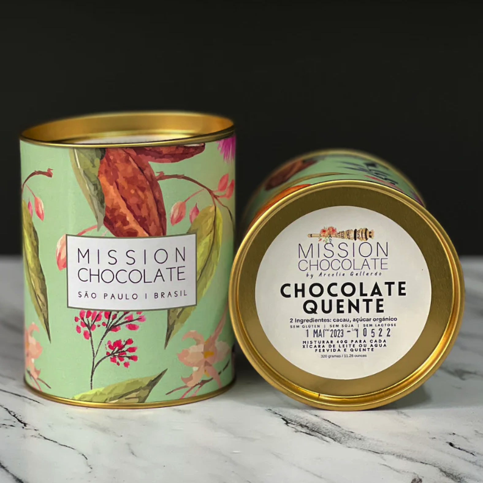 MISSION CHOCOLATE ミッションチョコレート ホットチョコレートパウダー 320g（Chocolate quente）