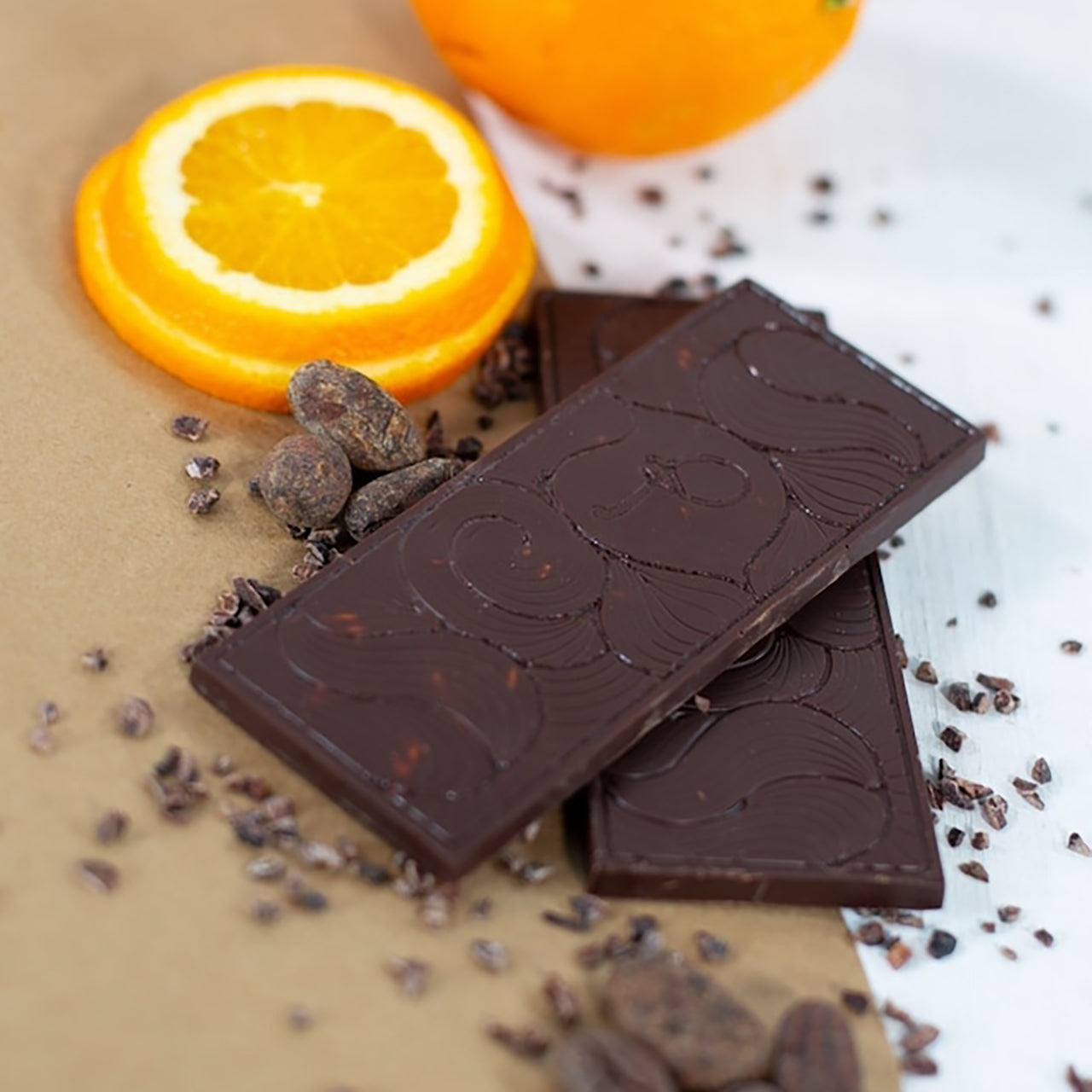 PALATO Chocolate パラトチョコレート 65%カカオ ダークチョコレート オレンジアーモンド