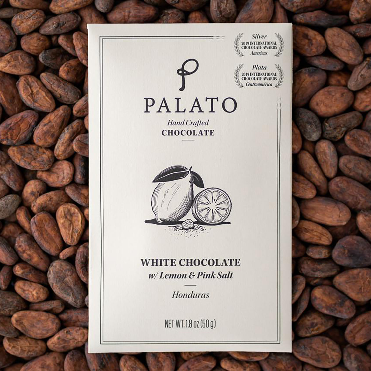 Palato Chocolate パラトチョコレート ホワイトチョコレートレモン&ピンクソルト