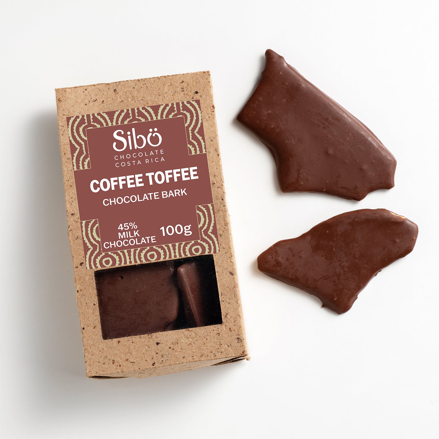 Sibu Chocolate シブチョコレート コーヒートフィー チョコレートバーク