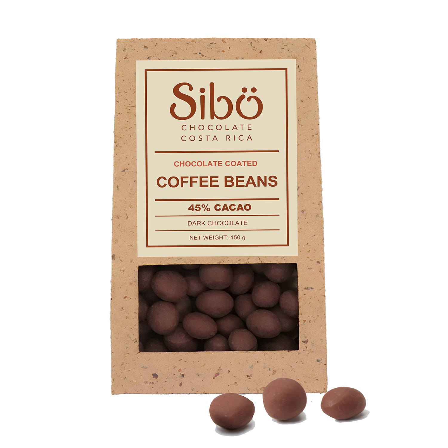 Sibu Chocolate シブチョコレート　コーヒーカバードカプチーノチョコレート（カカオ45％）